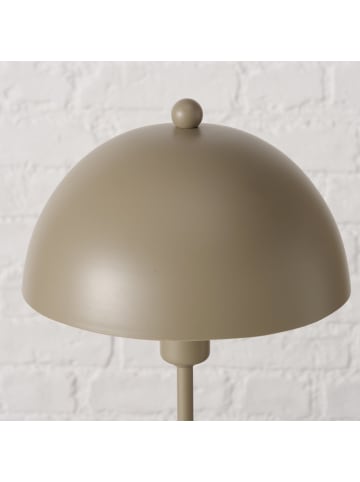 Boltze Tischlampe Petunia in beige