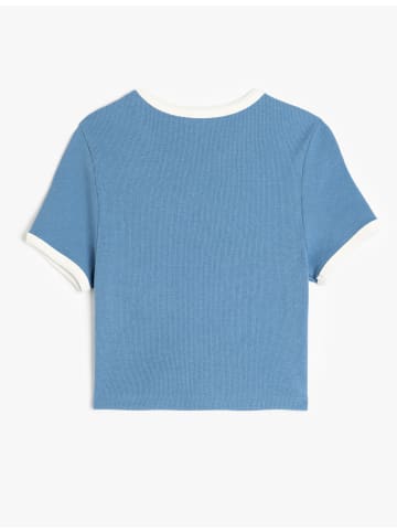 KOTON TSHIRT SS in Marineblau