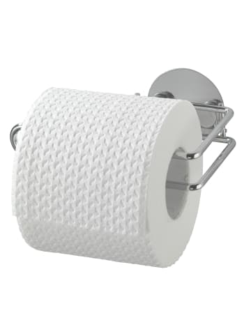 Wenko Toilettenpapierhalter in Silbern, (B) 14 x (H) 9 x (L) 6 cm