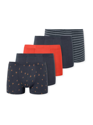 Schiesser Retro Boxer 95/5 Multipacks in graphit, rot