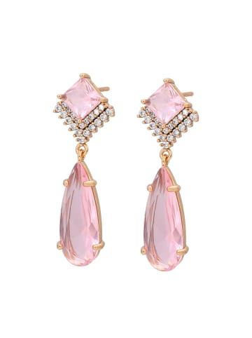 NAEMI Women Earrings in Rose Gold Pink