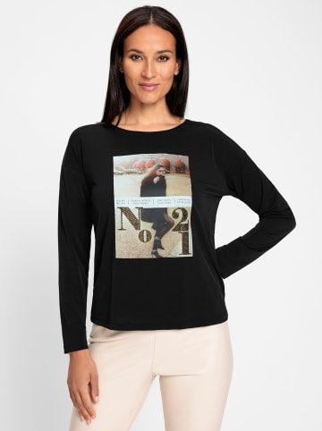 Heine Langarm-Shirt in schwarz