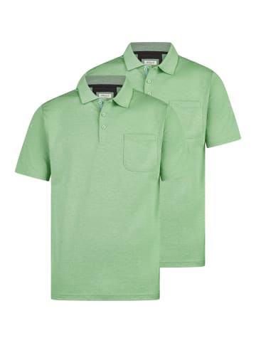 Redmond Poloshirt Basic in Hellgrün