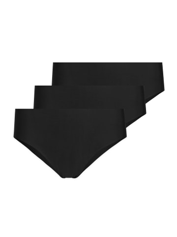 SNOCKS High Waist Hipster aus Mikrofaser in Schwarz