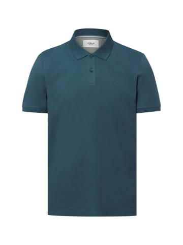 s.Oliver Poloshirt in petrol - 0003
