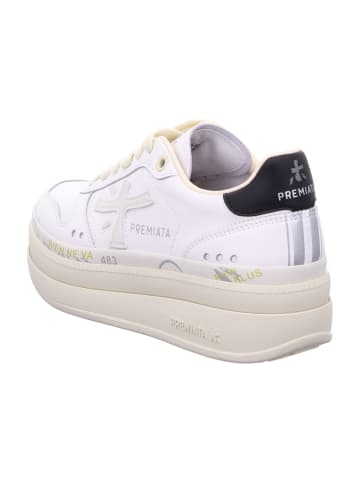Premiata Plateau Sneaker in Weiß