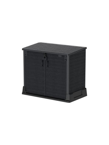 VCM  StoreAway Mülltonnenbox Gartenhaus 850 L in Grau