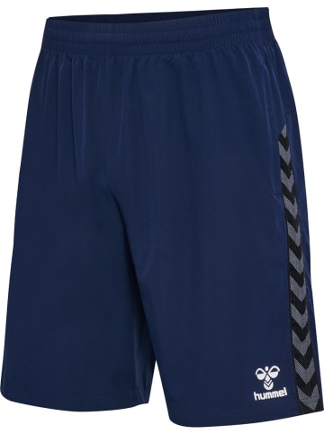 Hummel Sportshorts "Hmlauthentic Woven Shorts" in Blau