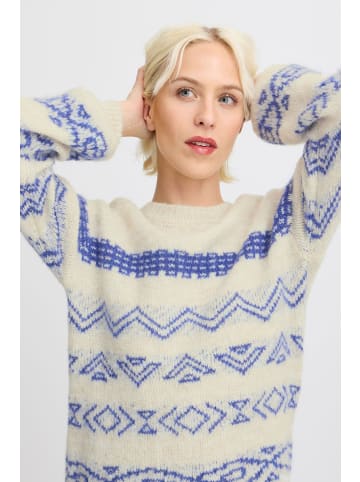 Pulz PZMIMI Pullover Regular fit in Cloud Dancer Melange