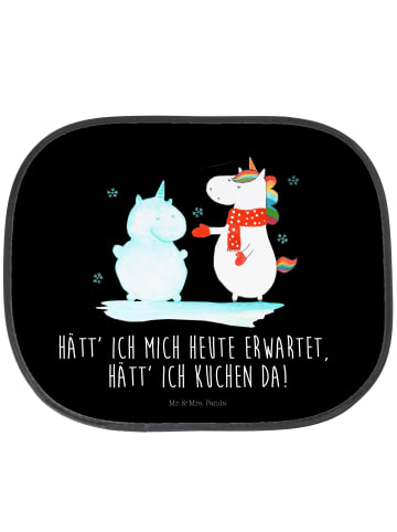 Mr. & Mrs. Panda Sonnenschutznetz Auto Einhorn Schneemann mit Sp... in Schwarz