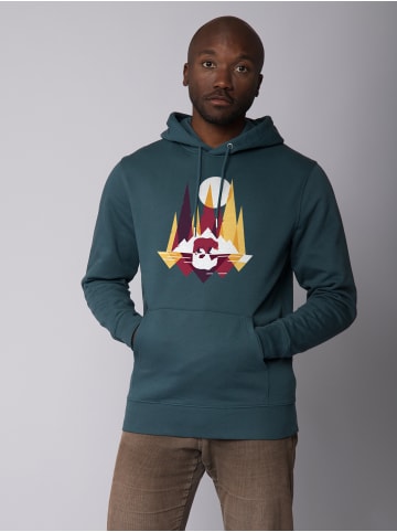 wat? Apparel Sweatshirt Von Bären und Bergen in Petrol