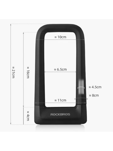 Rockbros RKS626-BK Bügelschloss Schwarz