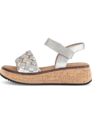 Gabor Sandalette in silber