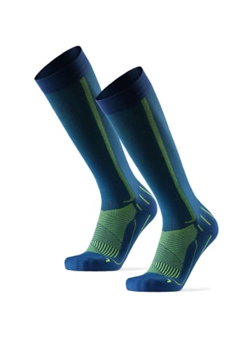 DANISH ENDURANCE Socken Compression in blue/neon yellow