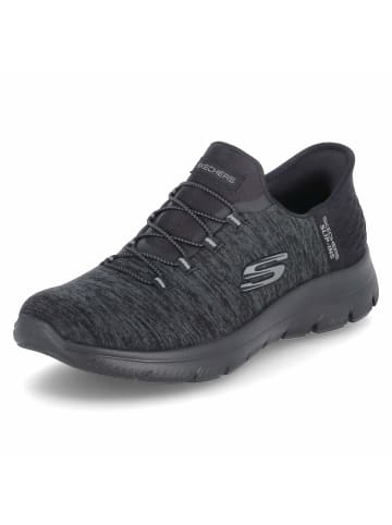 Skechers Slip-On Sneaker DAZZLING HAZE in Schwarz