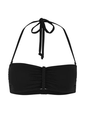 Buffalo Bandeau-Bikini-Top in schwarz