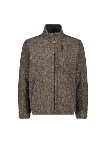 cmp Fleecejacke MAN JACKET in Braun