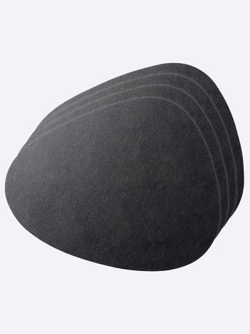 Heine Platzsets in schwarz