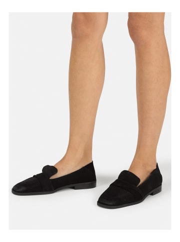 Felmini Wide Fit Slipper in Schwarz