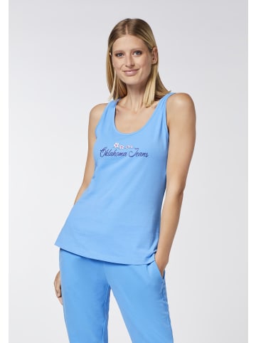 Oklahoma Jeans Tanktop in Blau