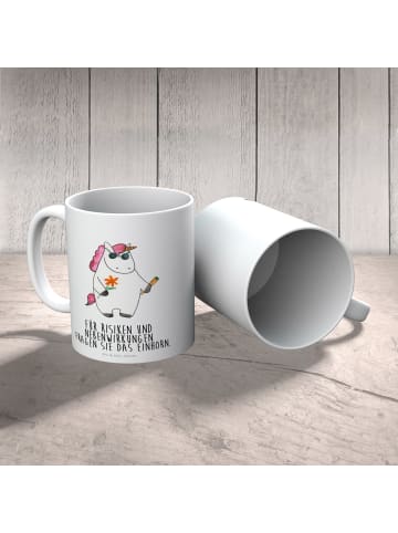 Mr. & Mrs. Panda Trinklernbecher Einhorn Woodstock mit Spruch in Weiß