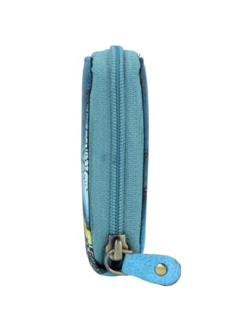 Greenland Nature Art+Craft Geldbörse RFID Leder 20 cm handbemalt
