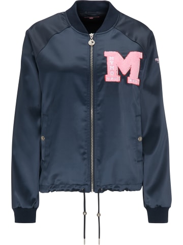 myMo Satinblouson in Marine