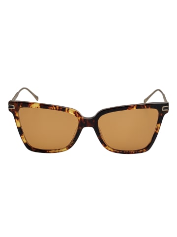 Salvatore Ferragamo Sonnenbrille in Brown