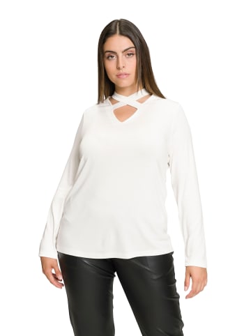 Ulla Popken Shirt in offwhite