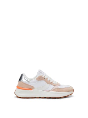 Marc O'Polo Sneaker in offwhite/burnt orange