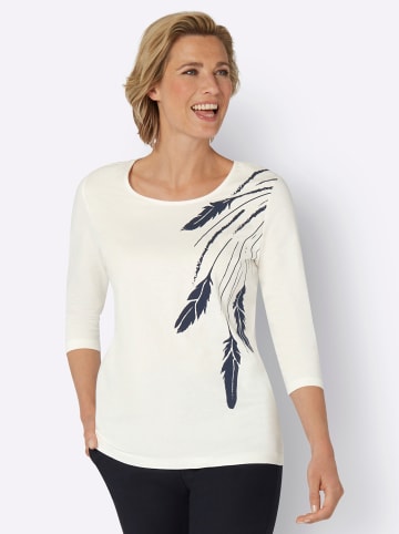 Sieh an! 3/4-Arm-Shirt in ecru