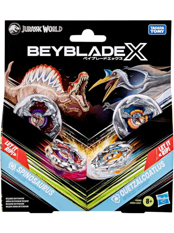 Hasbro Beyblade X Jurassic World Collab Spinosaurus vs. Quetzalcoatlus Multipack 8+