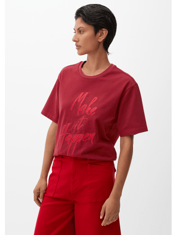 S. Oliver T-Shirt kurzarm in Rot