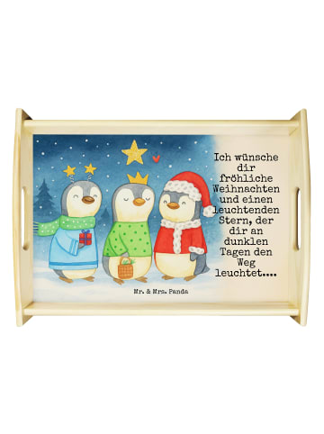 Mr. & Mrs. Panda kaffeetablett Winterzeit Heilige drei Könige De... in Weiß
