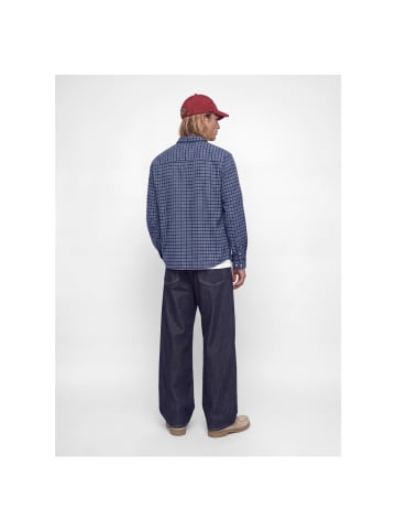 Jack & Jones Langarmhemd in Crown Blue