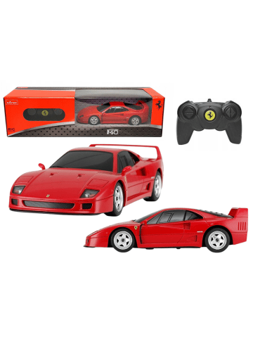 Wisam® RC Sportwagen 1:24 Ferngesteuerter Ferrari F40 Rot