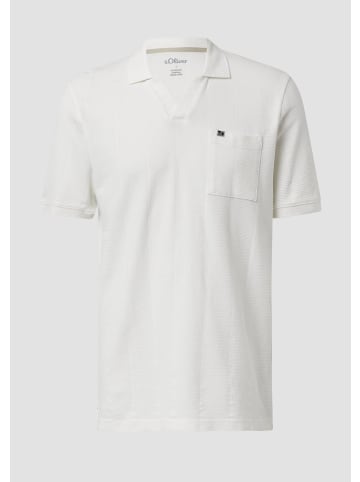s.Oliver Polo-Shirt in 0120_weiß