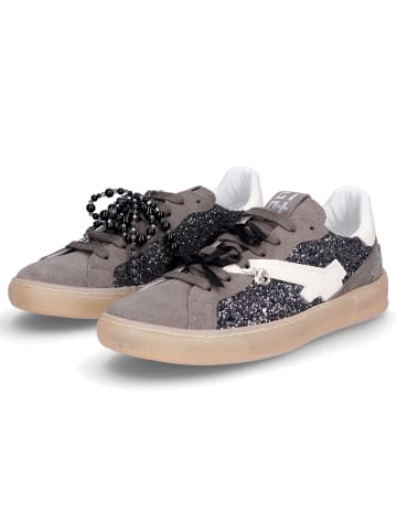 GIO+ Sneaker Blue in Grau Glitzer