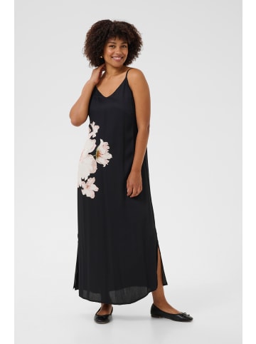 Cream Kleid CRAqurella Feminine in Black with large flower