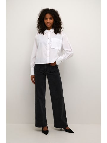 Kaffe Langarm - Hemd KAemma in Optical White