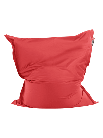 Beliani Sitzsack FUZZY in Rot - (W) 140 x (H) 20 x (L) 180 cm