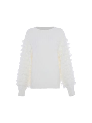 faina Damen Sweater in WOLLWEISS