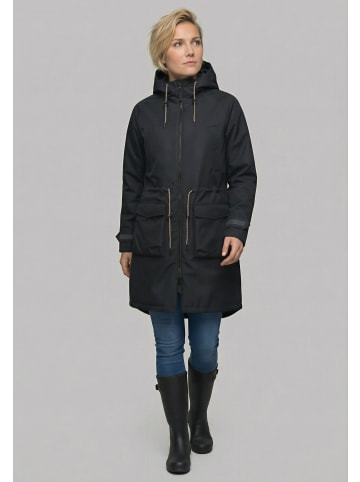 Derbe Funktionsjacke Phoebholm Dog in jet blackslashcobblestone