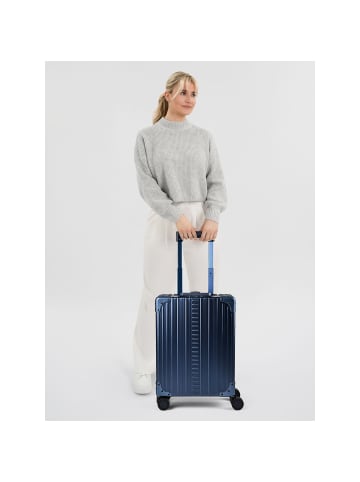 Aleon Business 4 Rollen Kabinentrolley 50 cm Laptopfach in sapphire 1