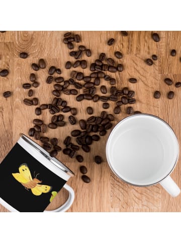 Mr. & Mrs. Panda Kaffeebecher Scheidung Neuanfang mit Spruch in Schwarz