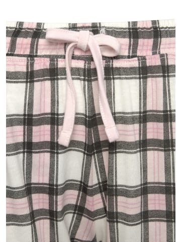 Vivance Active Pyjama in schwarz, schwarz-weiß, rosa, rosa-schwarz