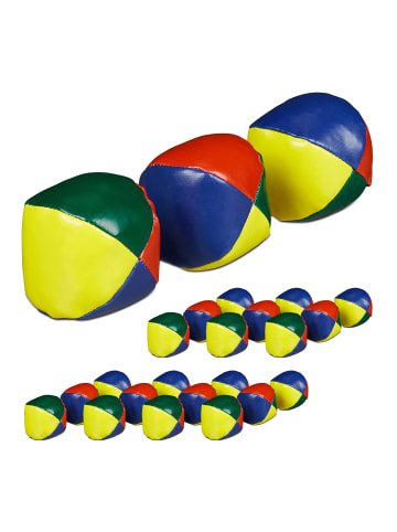 relaxdays 48 x Jonglierball in Bunt - Ø 6,5 cm