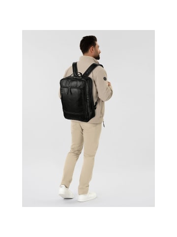 Camel Active Traces Daypack L Leder 39.5 cm Laptopfach in black