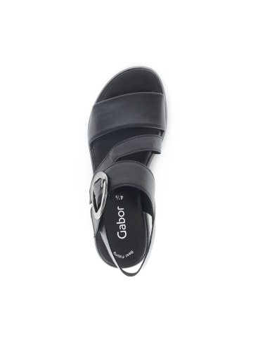 Gabor Schaftsandalen in Schwarz
