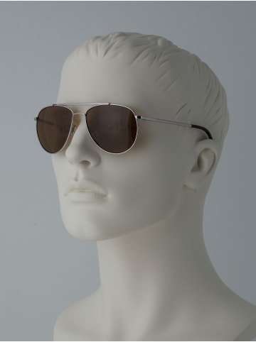 Lacoste Sonnenbrille für Herren in silber